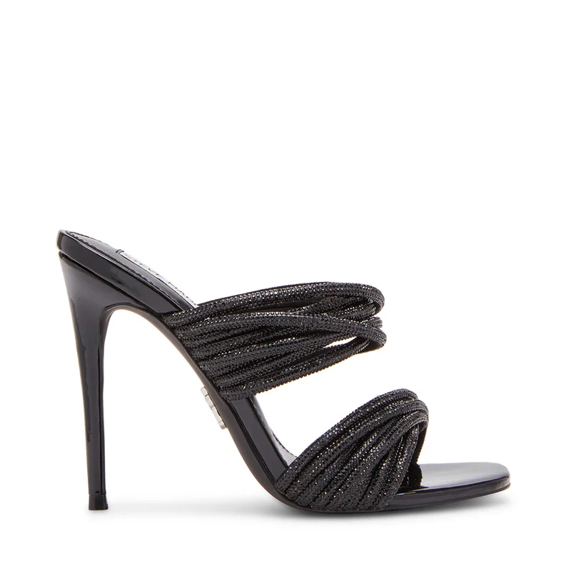 Steve madden novel black heels